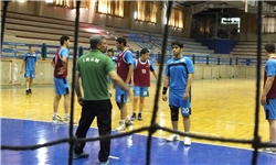 توقف تیم ملی هندبال ایران برابر نماینده ورامین
