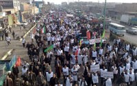 تصاویر راهپیمایی مردم شهرستان ورامین در ۹ و ۱۰ دی ۱۳۸۸  (۲)