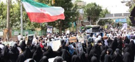 گزارش تصویری/ راهپیمایی سالروز قیام ۱۵ خرداد ورامین (۱)