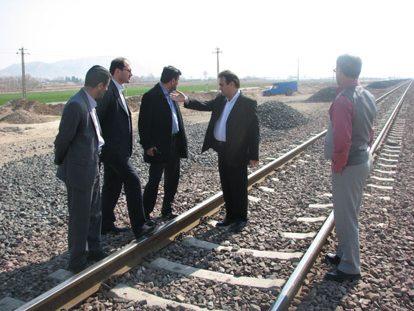 بازدید مدیرکل راه‌آهن استان تهران از شهرستان ورامین
